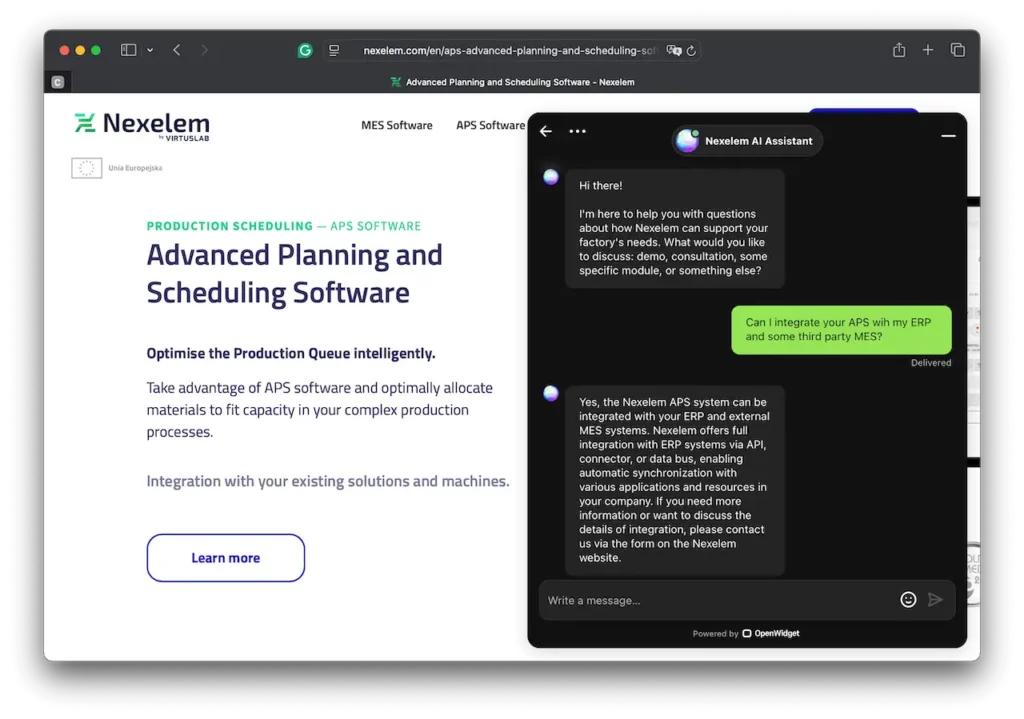 Nexelem AI assistant