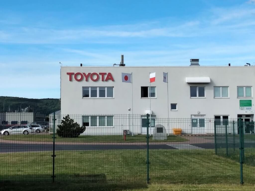 Coboty w Toyota Poland