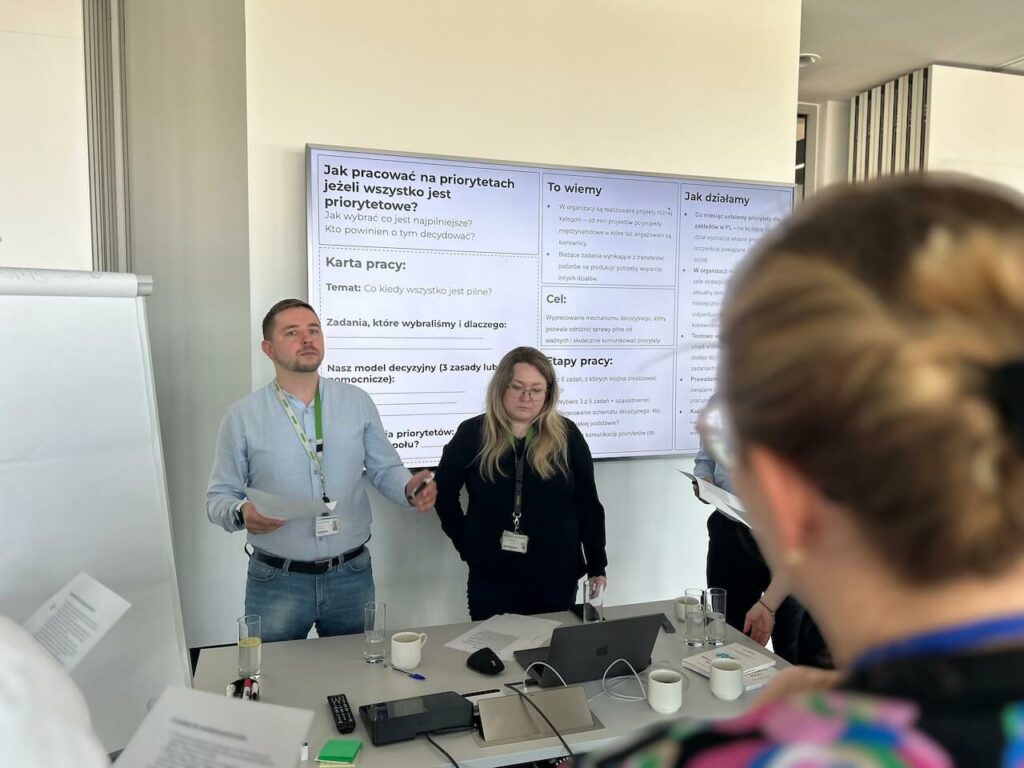 Meetup praca w grupach